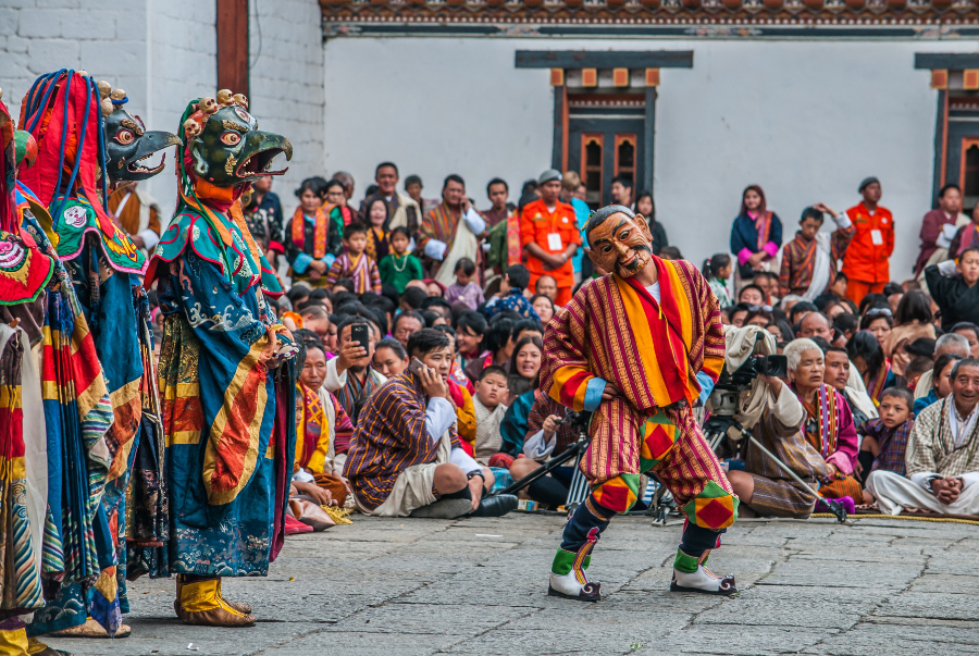 Bhutan Wangdue Phodrang Tsechu 