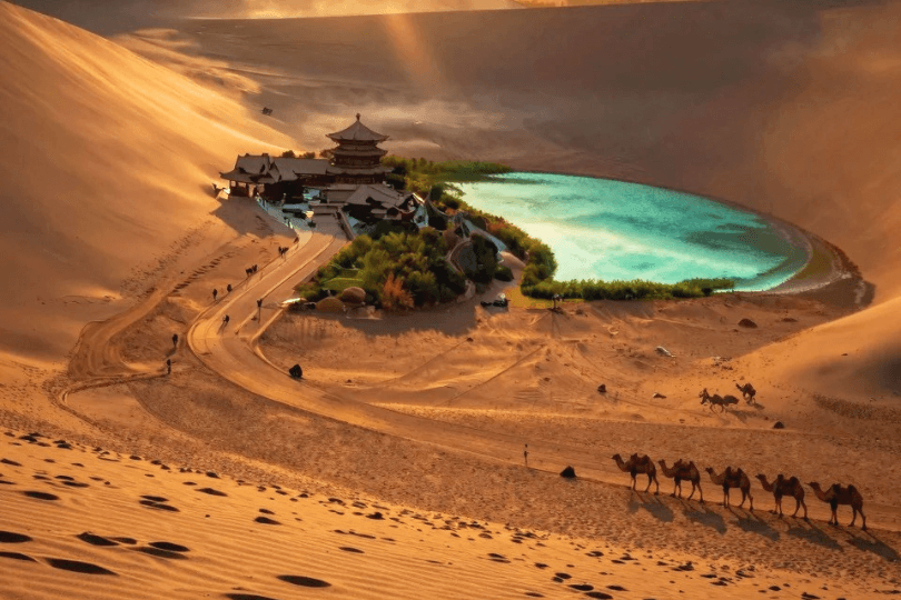 DUNHUANG - WHERE DUNES MEET DHARMA