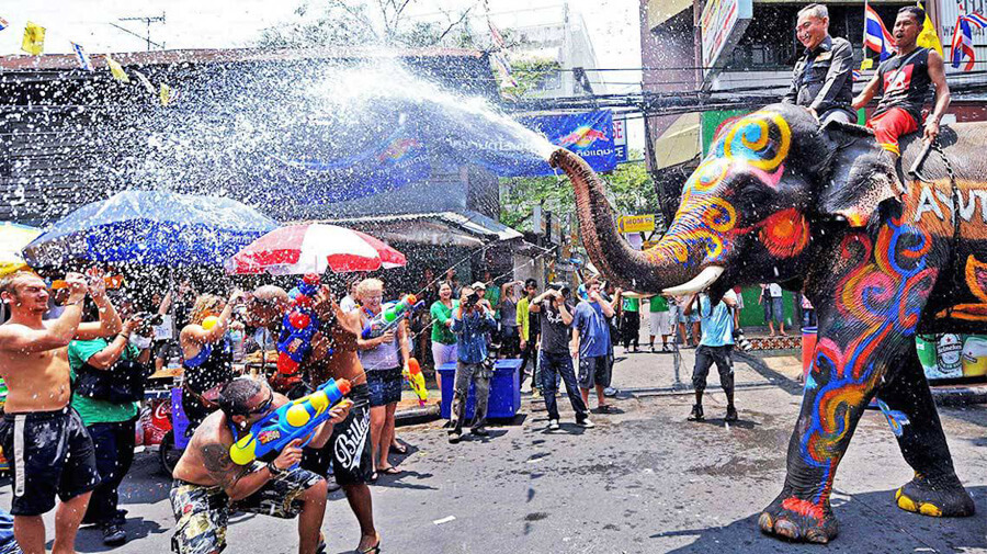 Bật mí "tất tần tật" thông tin về lễ hội té nước Songkran 2024